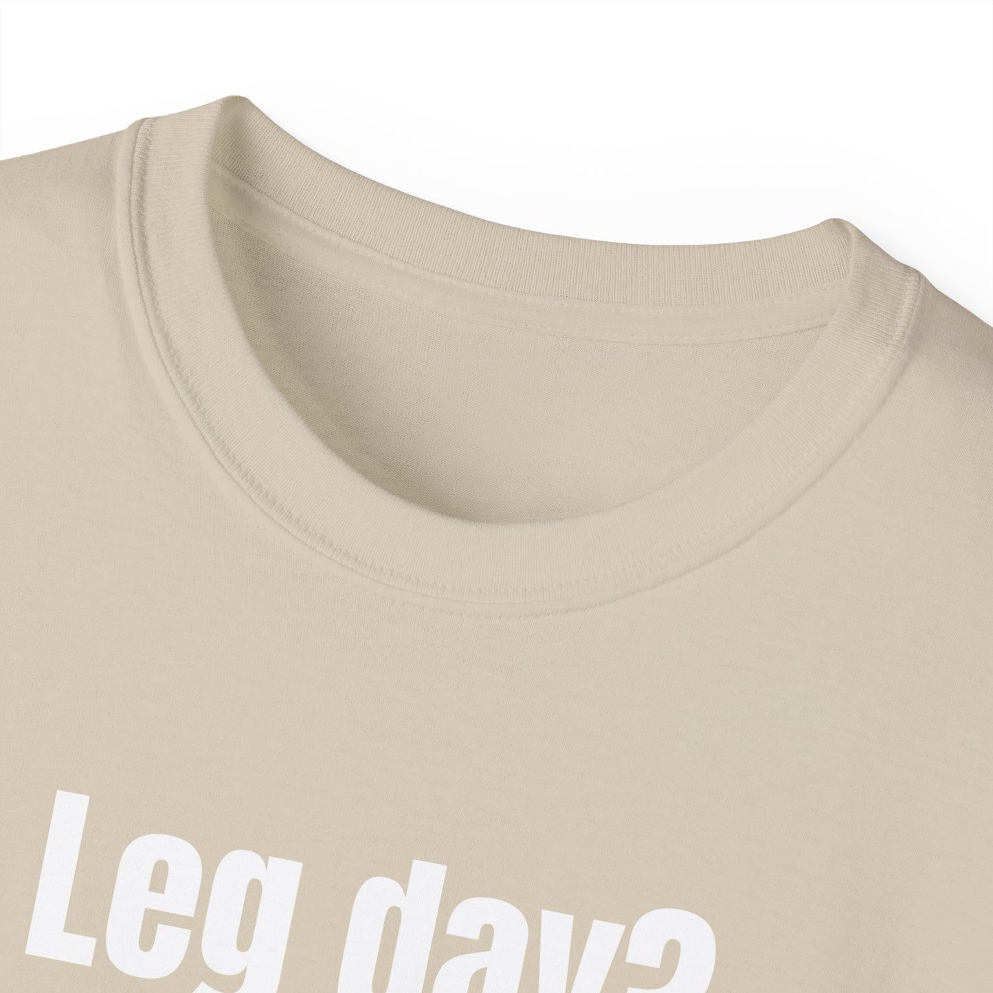 Leg day? T-shirt con gorilla.