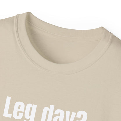 Leg day? T-shirt con gorilla.